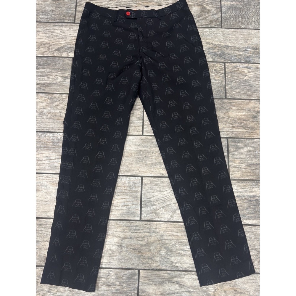 Opposuits Darth Vader Star Wars Pants Mens Size US 42/UK 42/EU 52 Actual 32x32.5